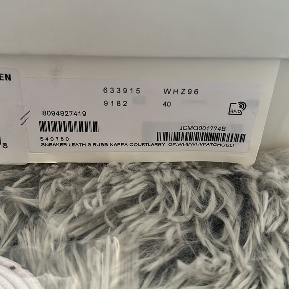 Alexander McQueen white sneakers size 40 - Picture 8 of 8